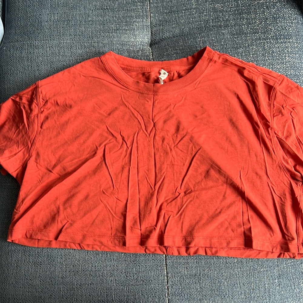Lululemon All Yours Cropped T-Shirt